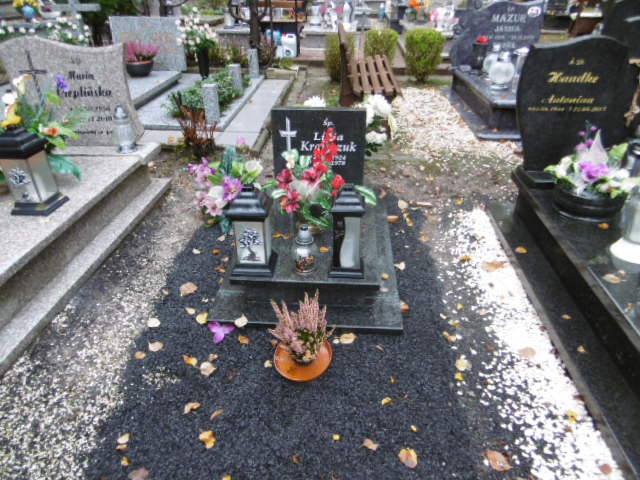Grób Lidia Krawczuk