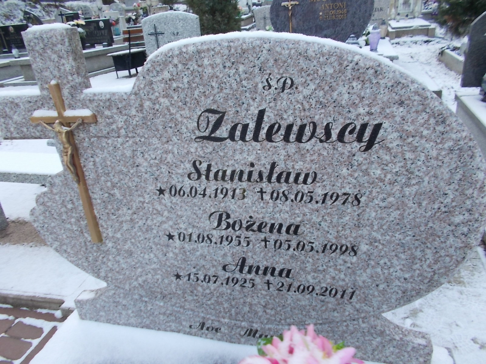 Stanisław Zalewski 1913 Lwówek Śląski - Grobonet - Wyszukiwarka osób pochowanych