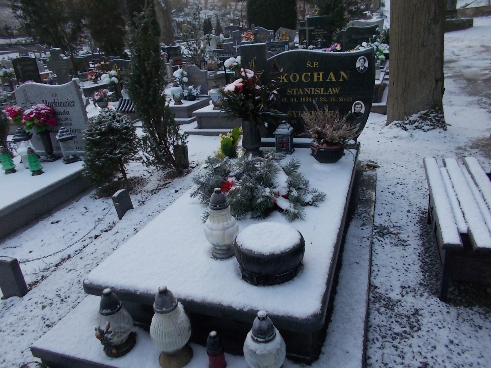 Grób Stanisław Kochan