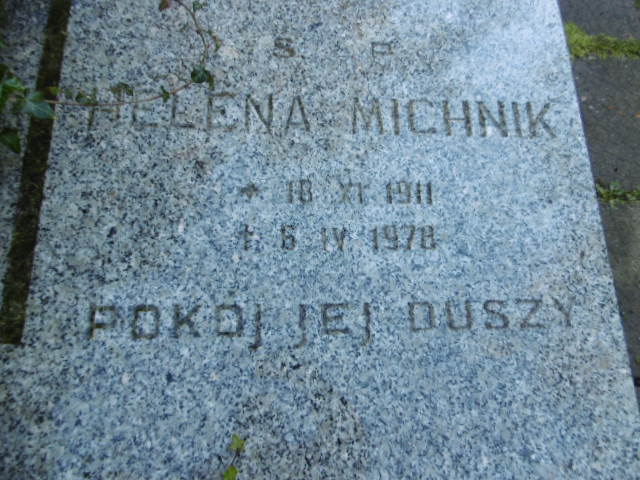 Helena Michnik 1911 Lwówek Śląski - Grobonet - Wyszukiwarka osób pochowanych