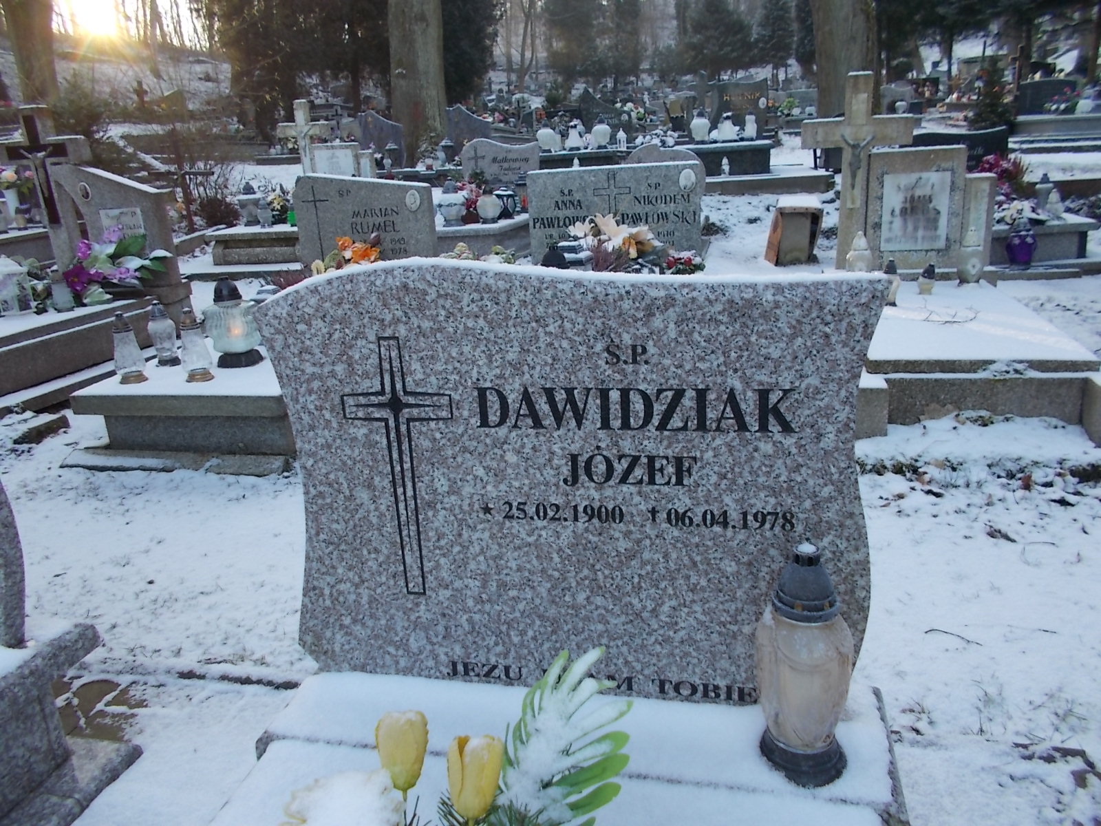 Józef Dawidziak 1900 Lwówek Śląski - Grobonet - Wyszukiwarka osób pochowanych