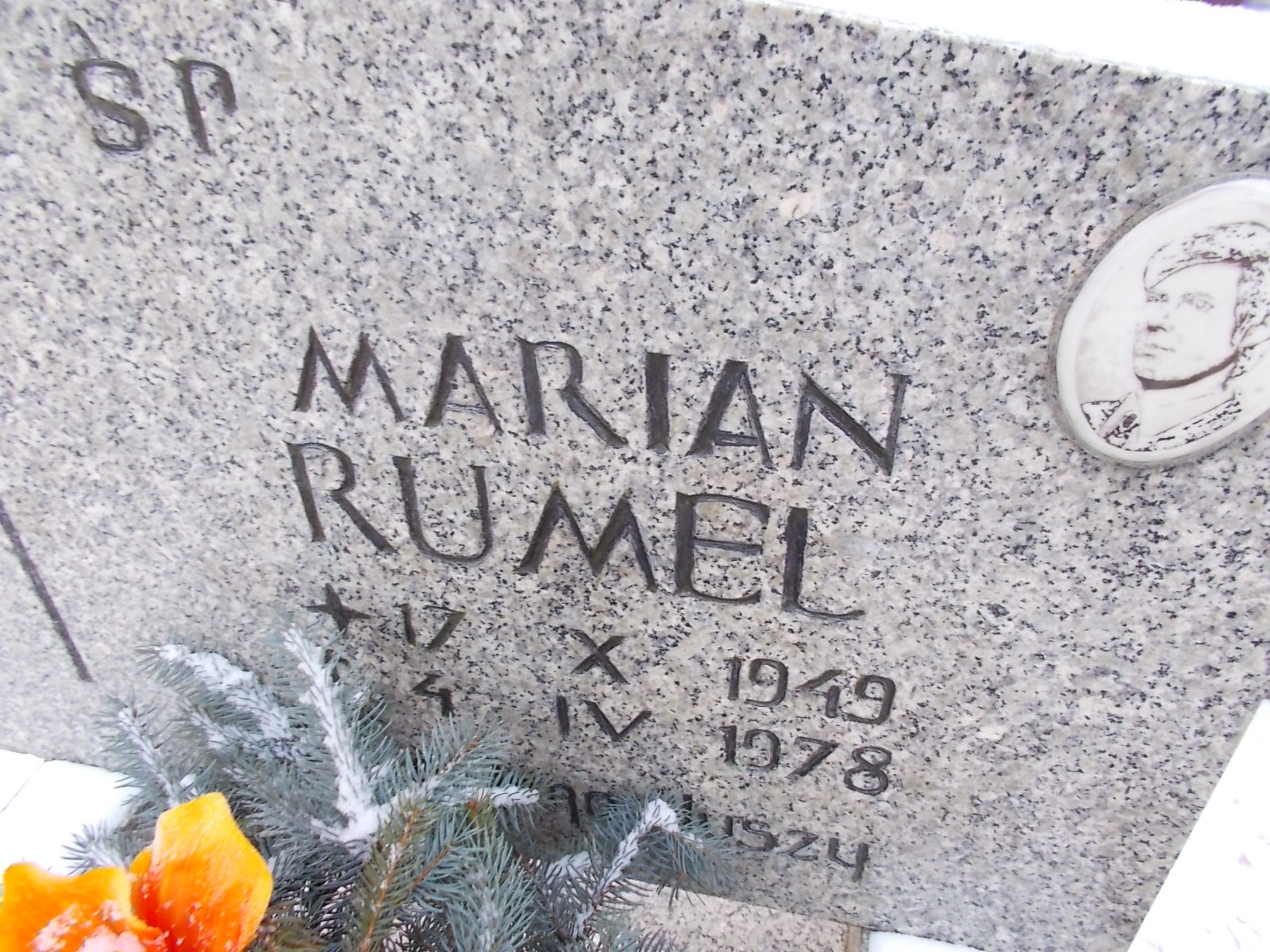 Marian Rumel 1949 Lwówek Śląski - Grobonet - Wyszukiwarka osób pochowanych