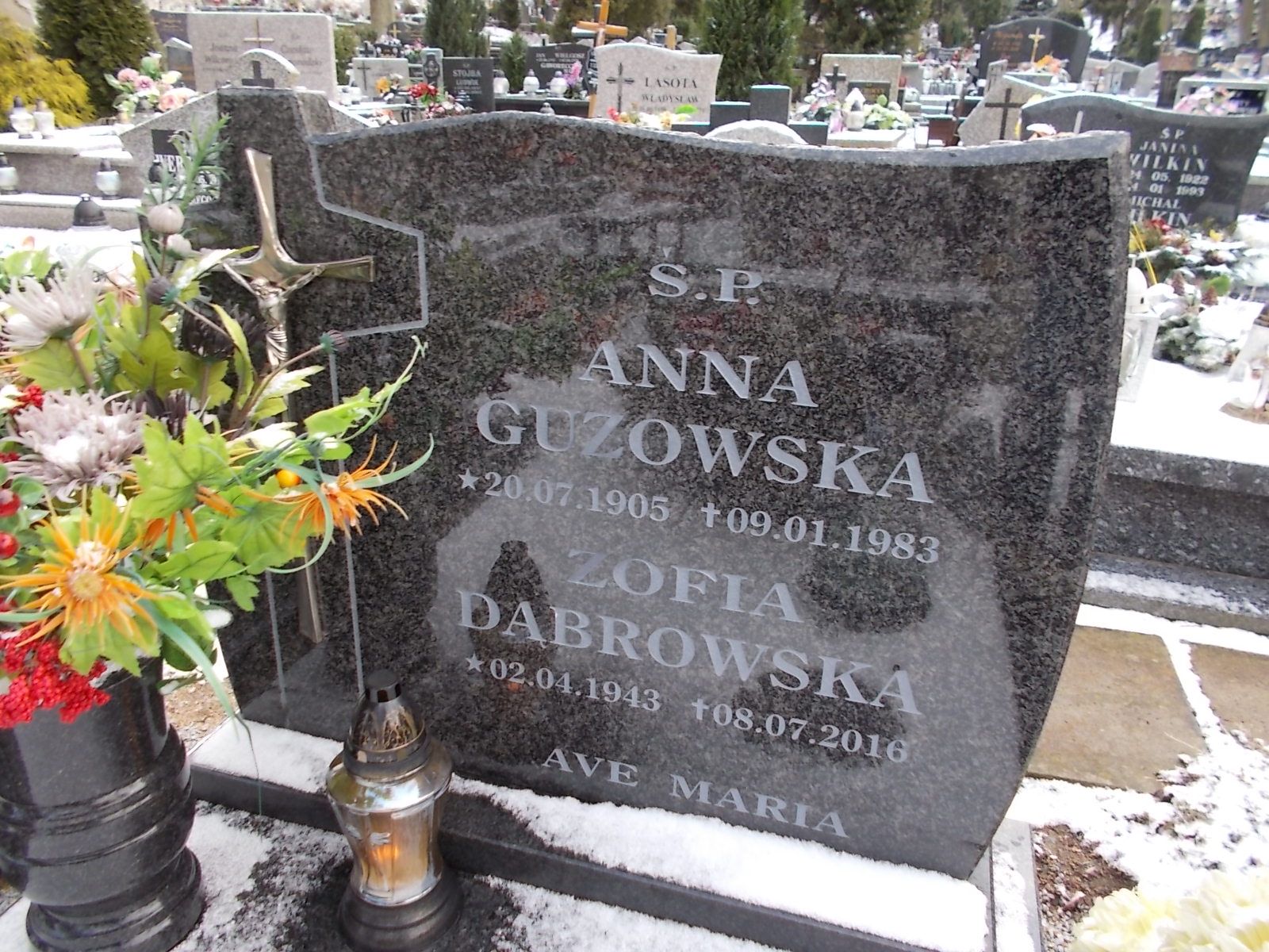 Zofia Dąbrowska 1943 Lwówek Śląski - Grobonet - Wyszukiwarka osób pochowanych