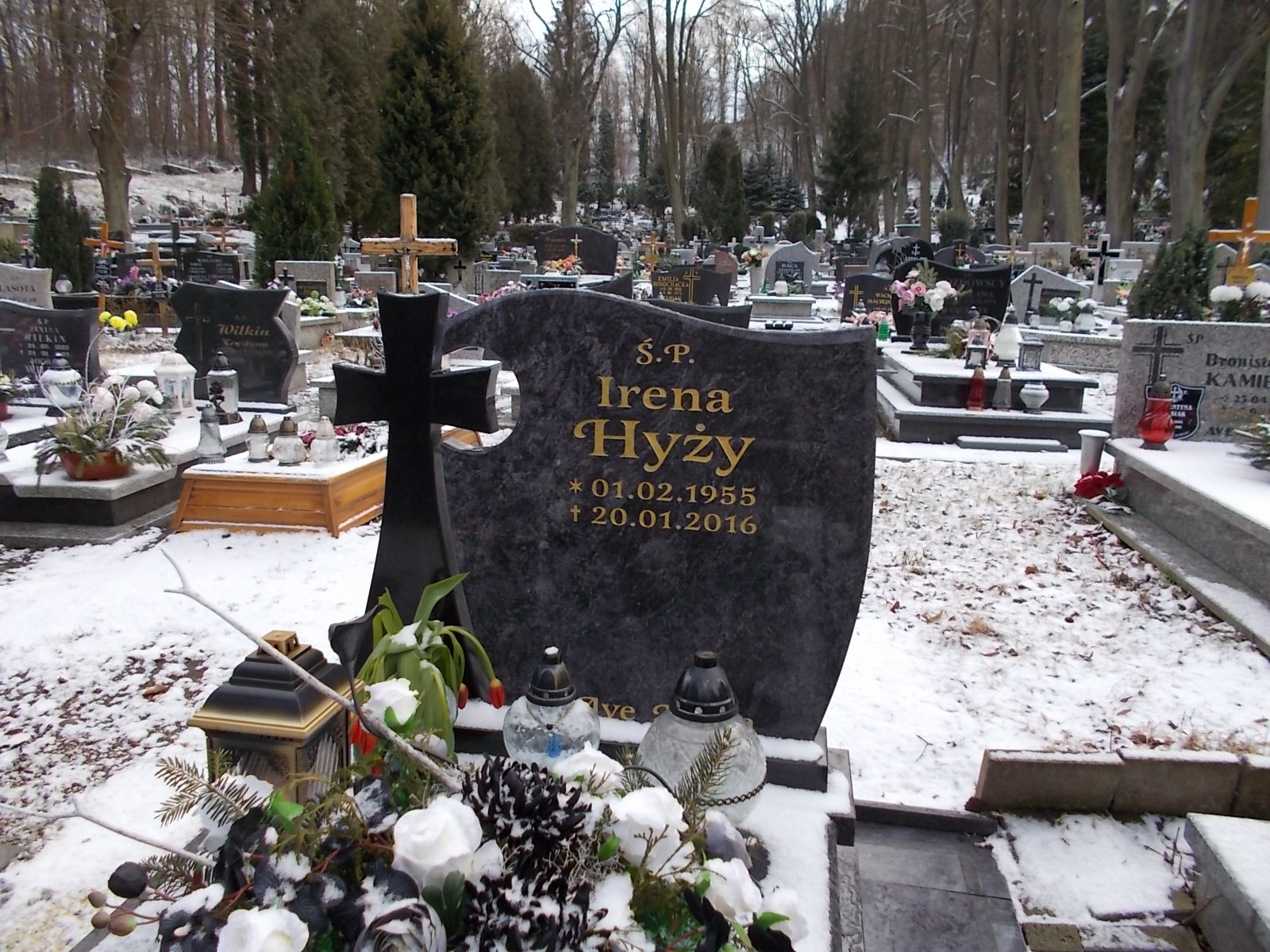 Irena Hyży 1955 Lwówek Śląski - Grobonet - Wyszukiwarka osób pochowanych