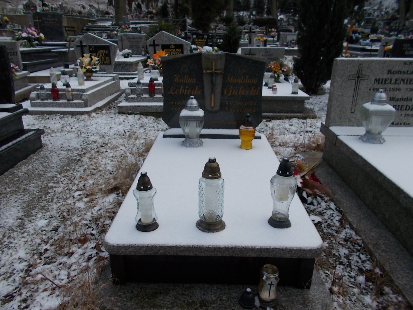 Grób Halina Lebiedź