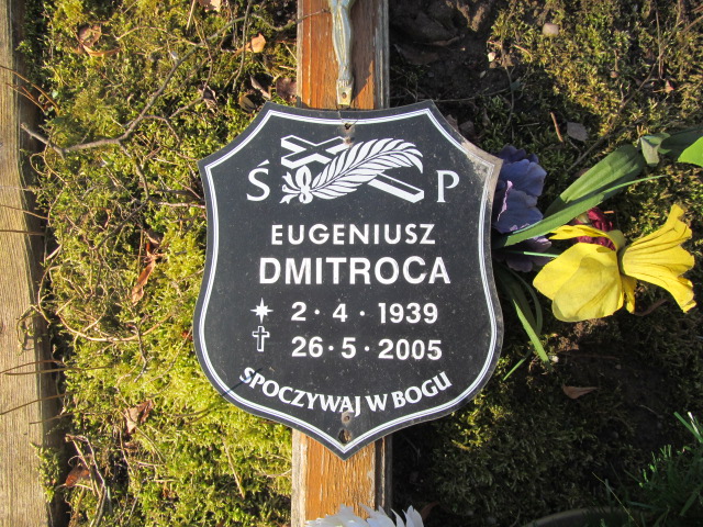 Eugeniusz Dmitroca 1939 Lwówek Śląski - Grobonet - Wyszukiwarka osób pochowanych