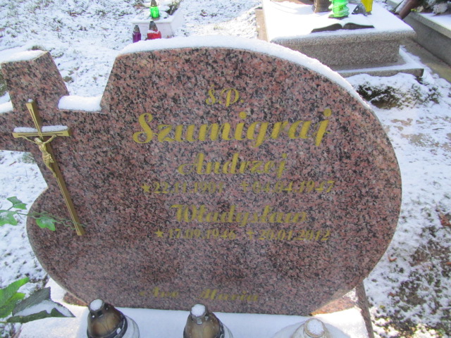 Andrzej Szumigraj 1907 Lwówek Śląski - Grobonet - Wyszukiwarka osób pochowanych