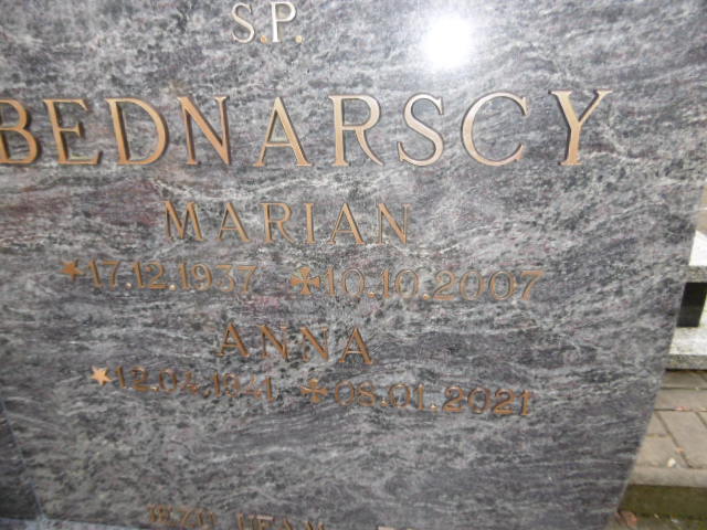 Marian Bednarski  1937 Lwówek Śląski - Grobonet - Wyszukiwarka osób pochowanych