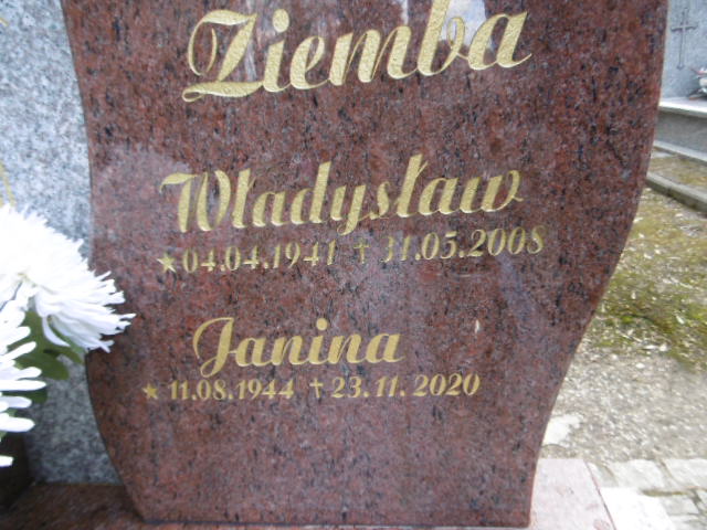 Władysław Ziemba 1941 Lwówek Śląski - Grobonet - Wyszukiwarka osób pochowanych