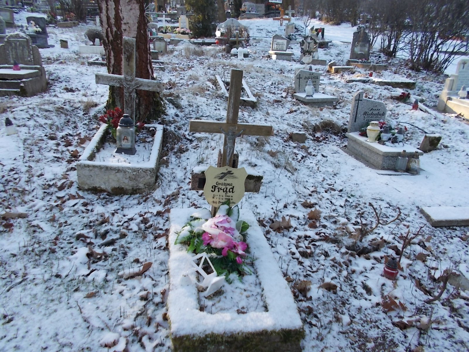 Grób Grażyna Trąd
