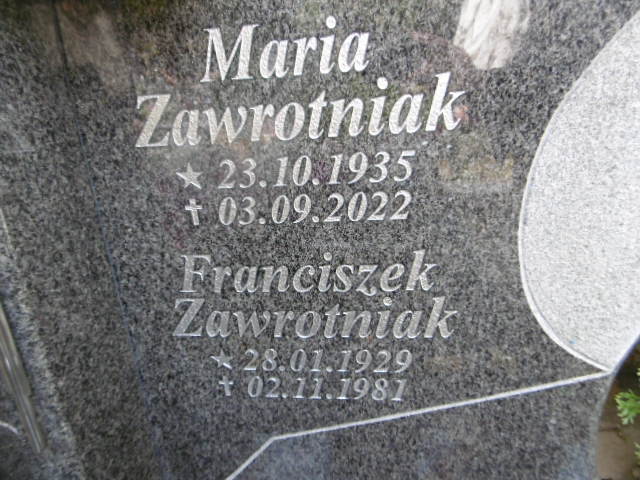 Józef Zawrotniak 1956 Lwówek Śląski - Grobonet - Wyszukiwarka osób pochowanych