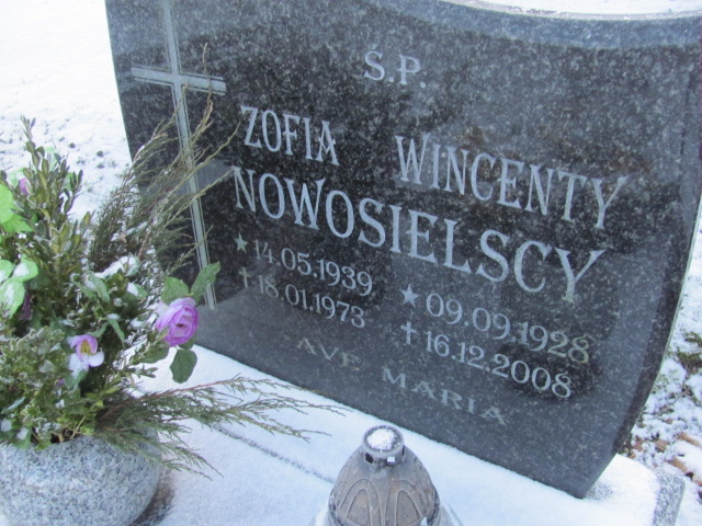 Wincenty Nowosielski 1928 Lwówek Śląski - Grobonet - Wyszukiwarka osób pochowanych