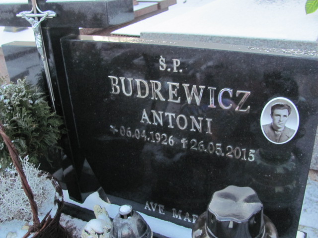 Antoni Budrewicz 1926 Lwówek Śląski - Grobonet - Wyszukiwarka osób pochowanych