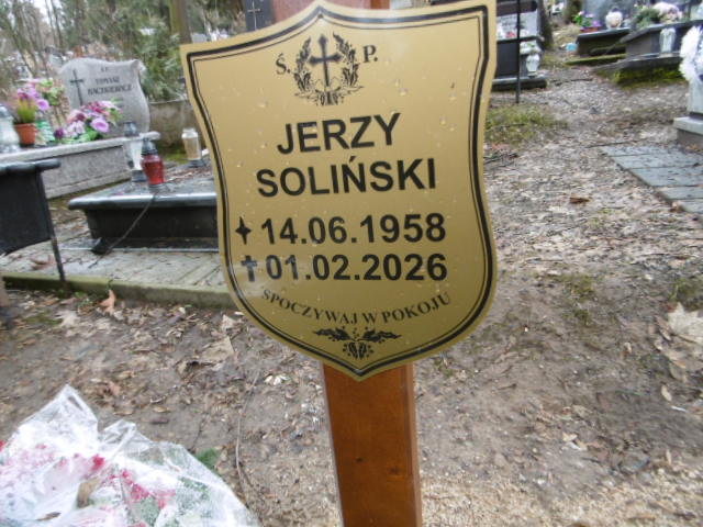 Jerzy Soliński 1958 Lwówek Śląski - Grobonet - Wyszukiwarka osób pochowanych