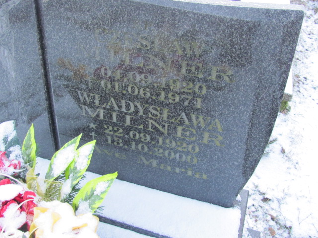 Władysława Milner 1920 Lwówek Śląski - Grobonet - Wyszukiwarka osób pochowanych