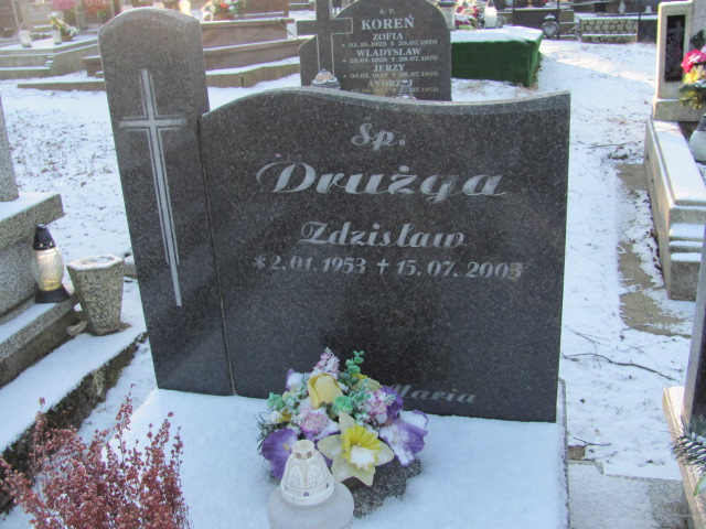 Ryszard Drużga 1958 Lwówek Śląski - Grobonet - Wyszukiwarka osób pochowanych