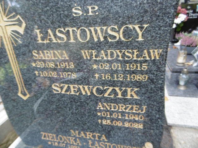 Władysław Łastowski 1915 Lwówek Śląski - Grobonet - Wyszukiwarka osób pochowanych