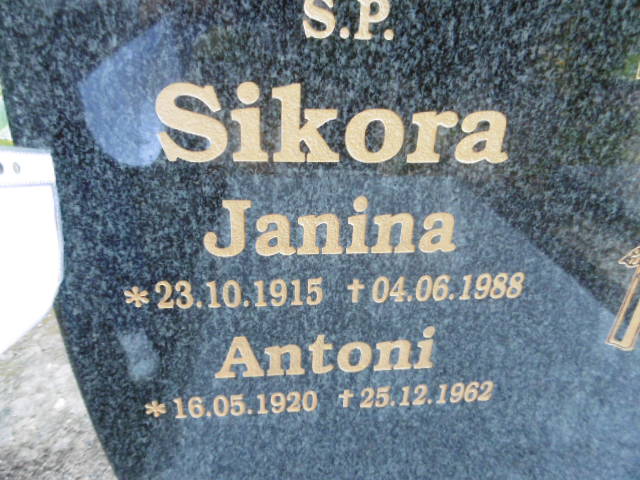 Antoni Sikora 1920 Lwówek Śląski - Grobonet - Wyszukiwarka osób pochowanych