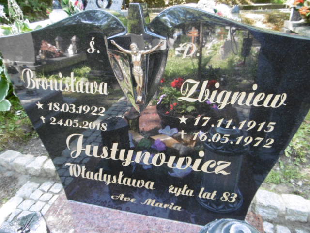 Władysława Justynowicz 1880 Lwówek Śląski - Grobonet - Wyszukiwarka osób pochowanych