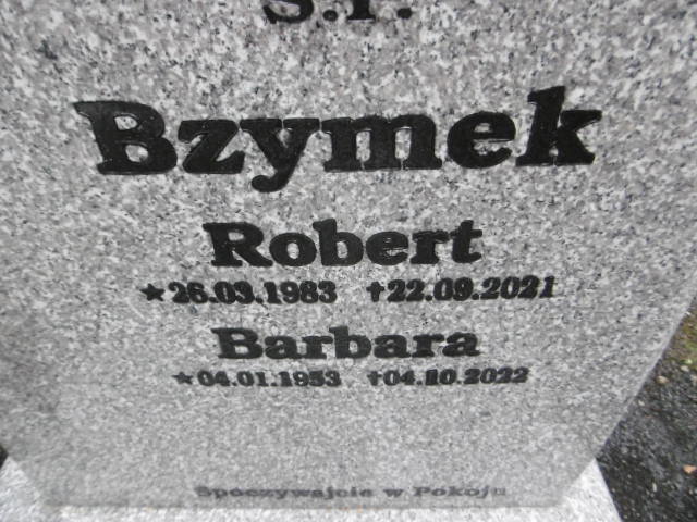 Robert Bzymek 1983 Lwówek Śląski - Grobonet - Wyszukiwarka osób pochowanych