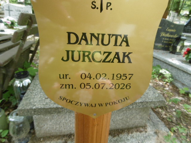 Danuta Jurczak 1957 Lwówek Śląski - Grobonet - Wyszukiwarka osób pochowanych