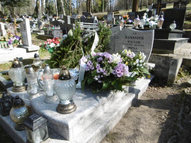 Grób Irena Banaszek